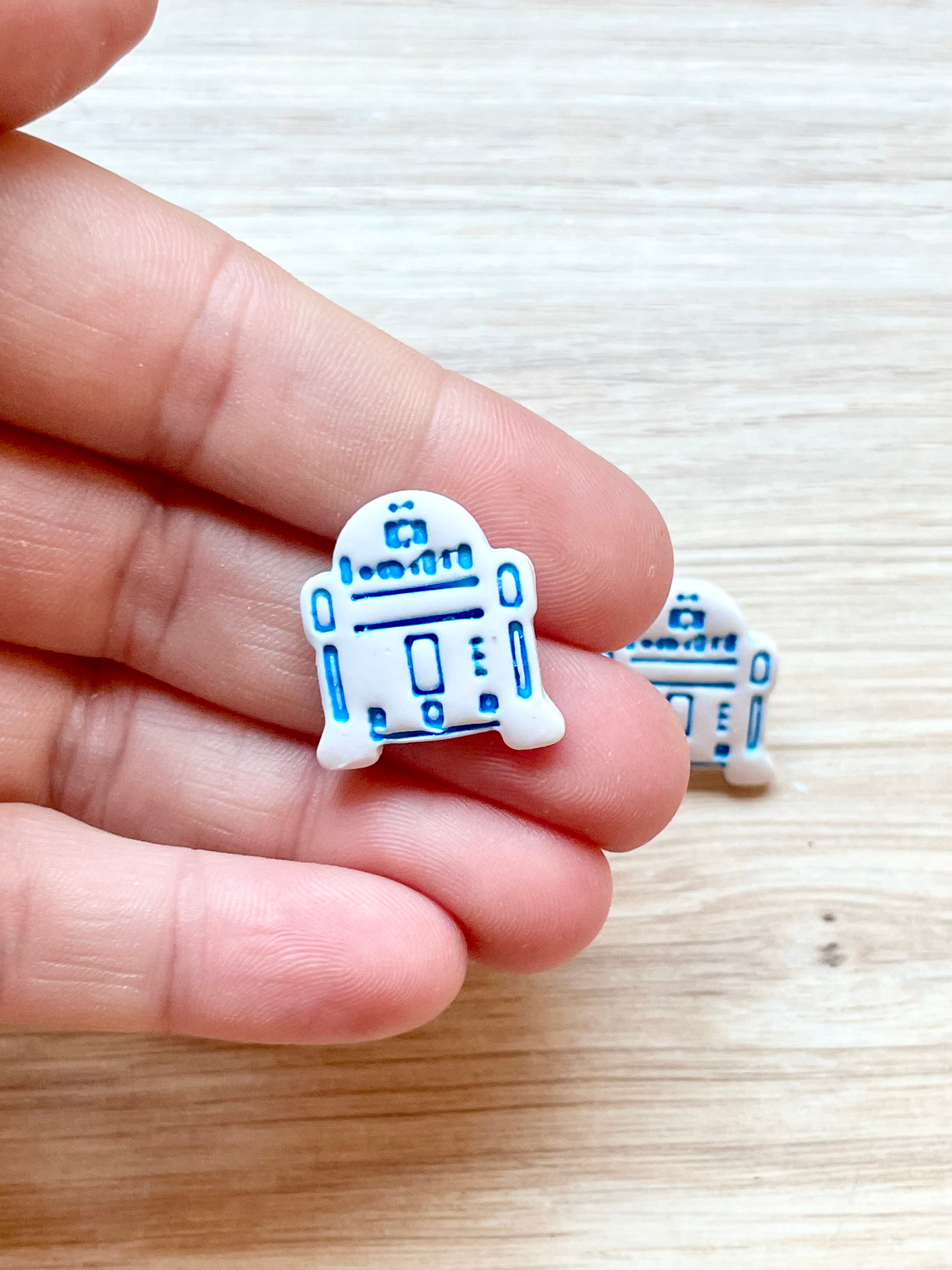 Blue Robot Studs