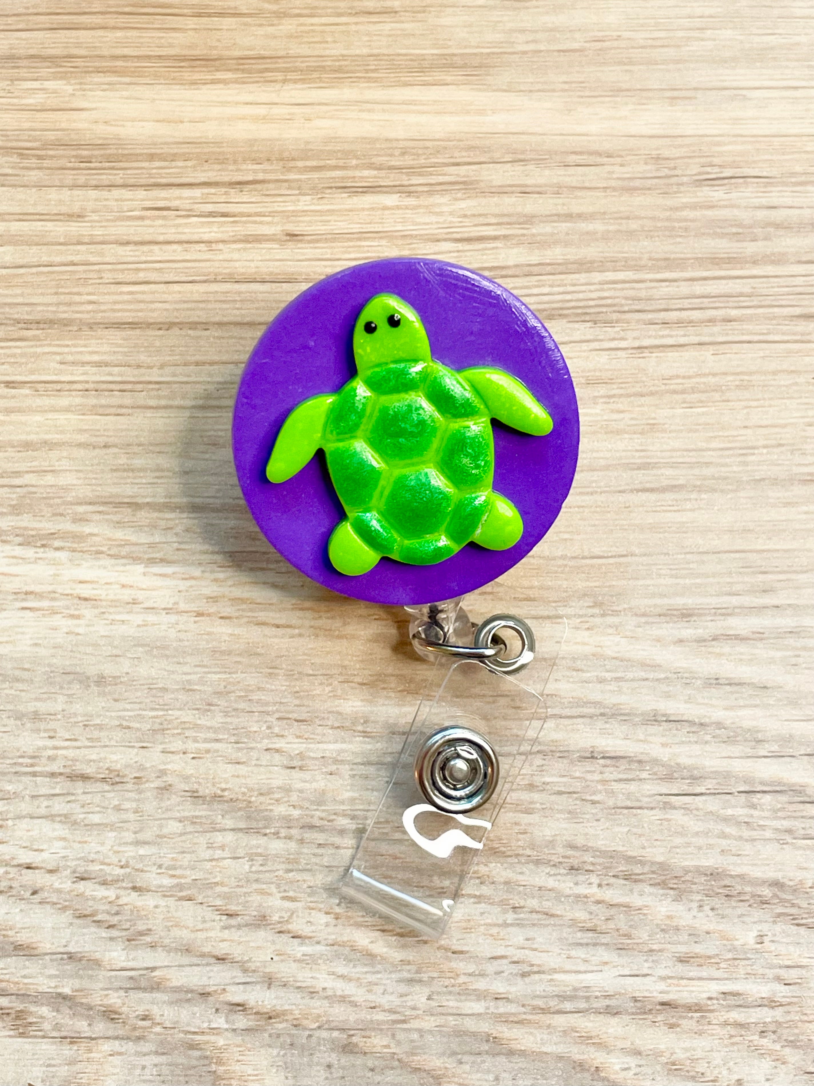 Sea Turtle Badge Reel