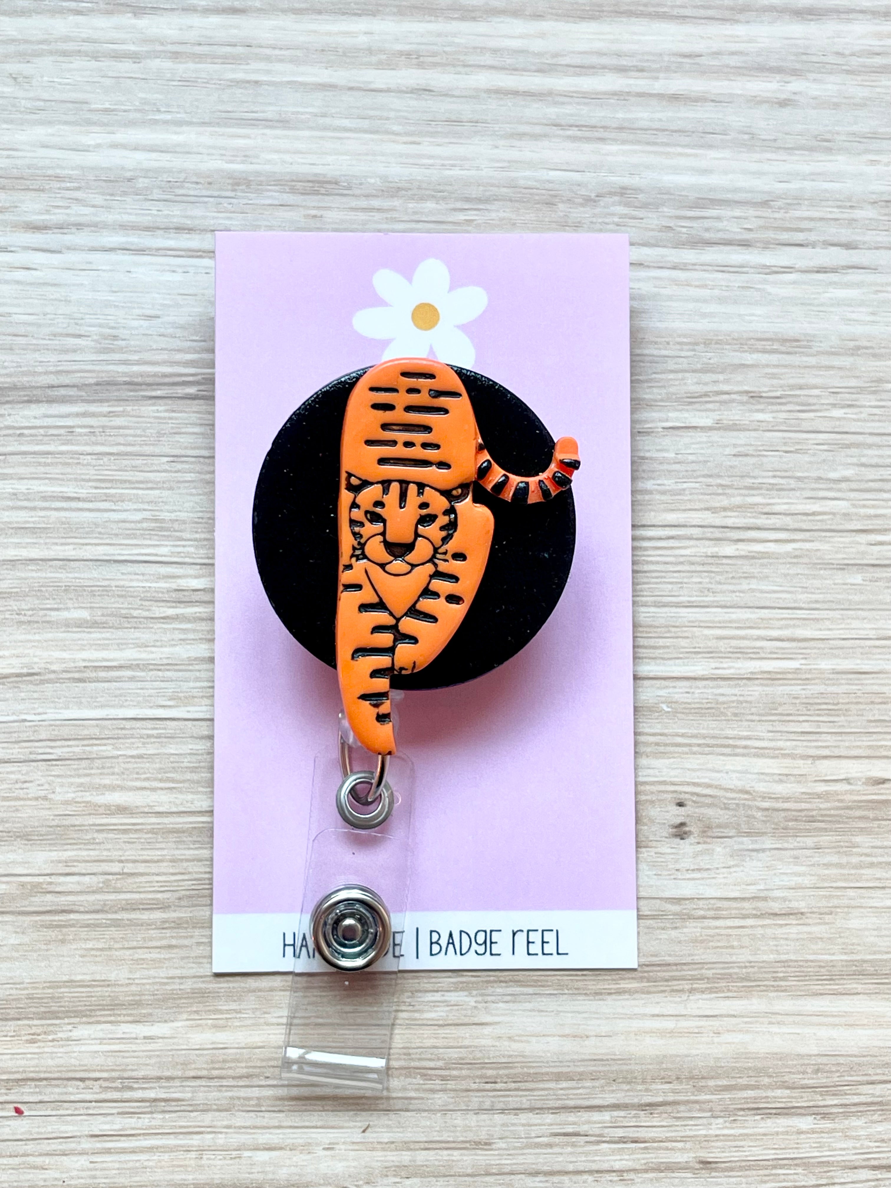 Tiger Badge Reel
