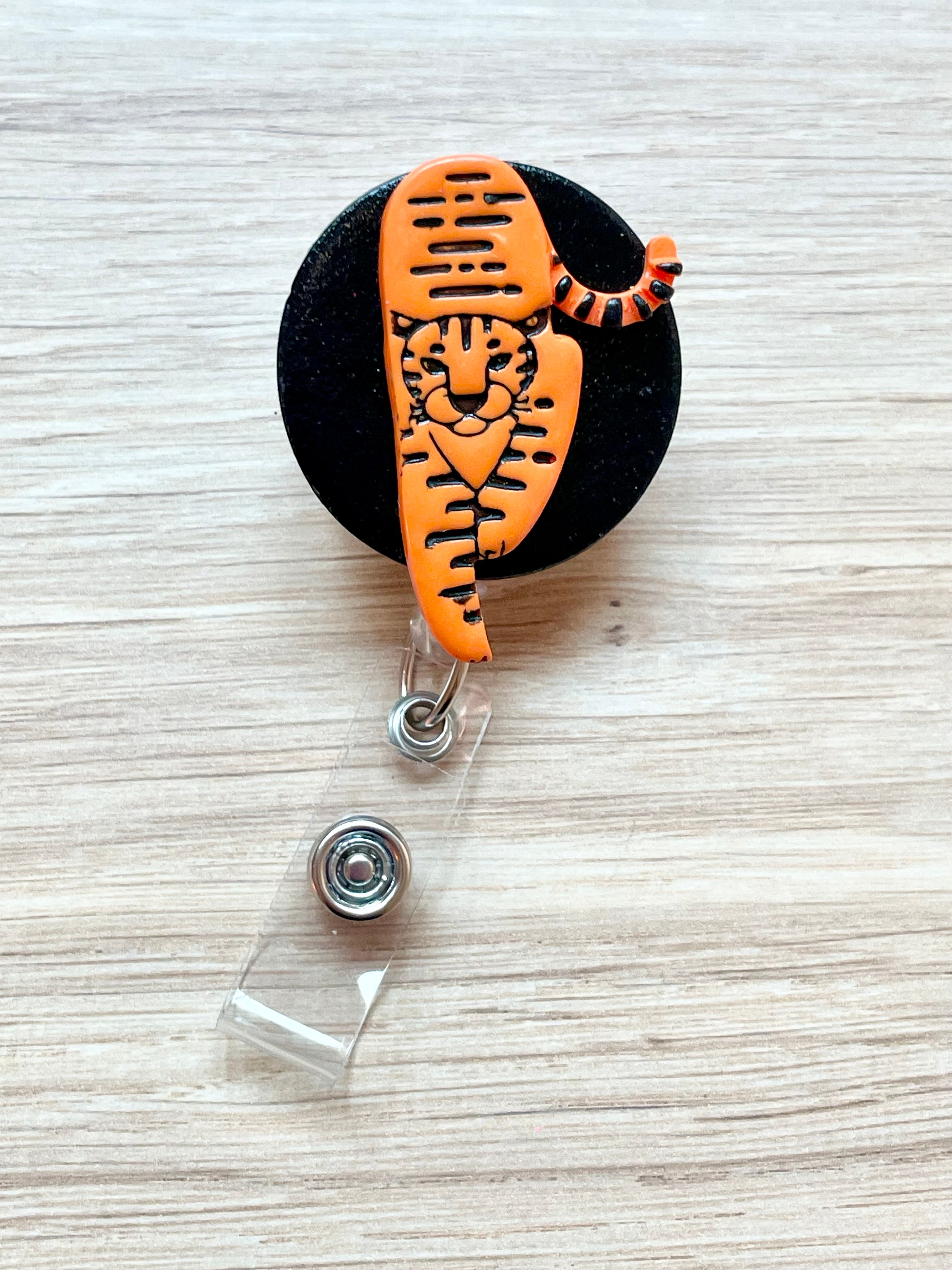 Tiger Badge Reel
