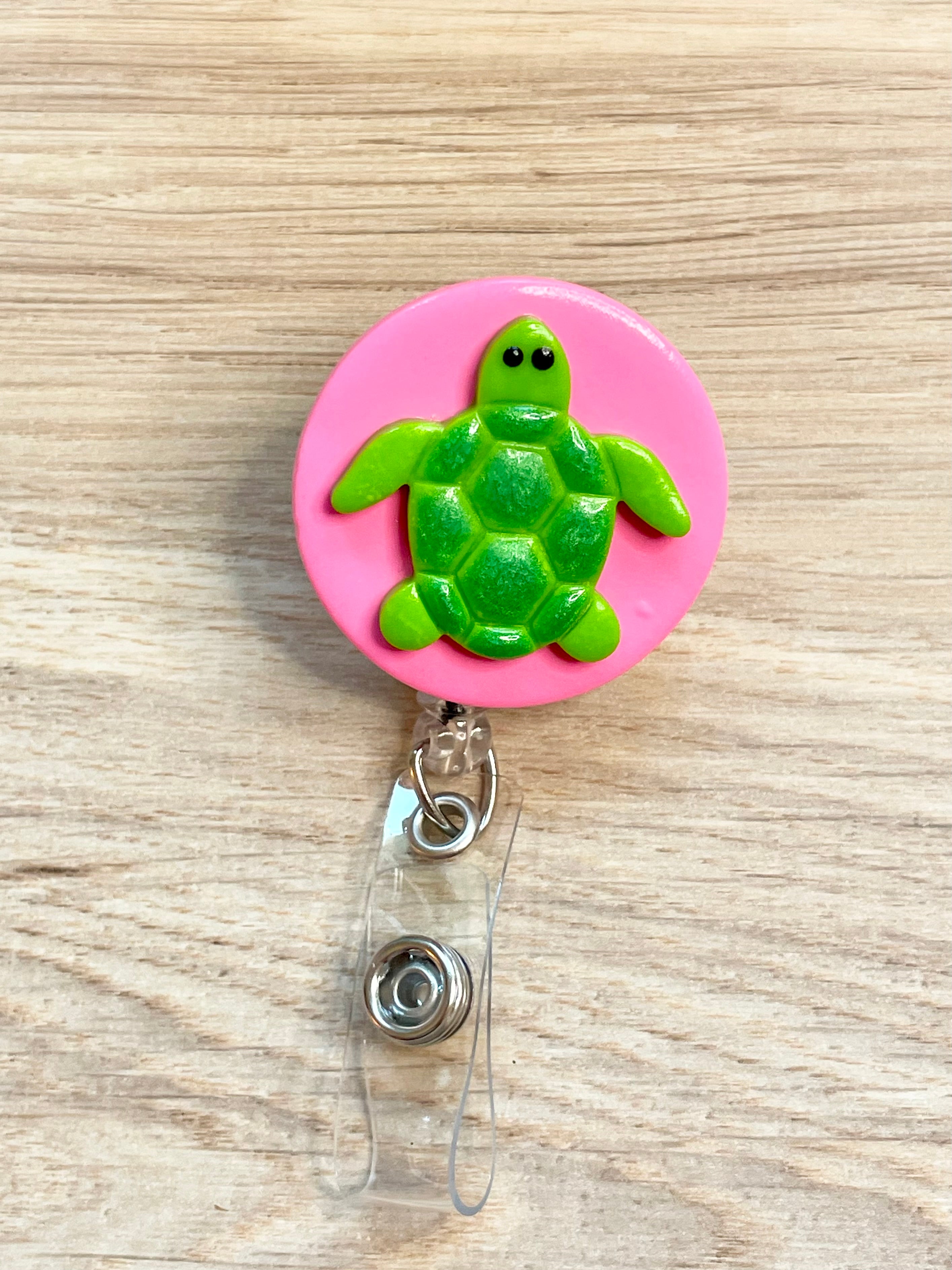 Sea Turtle Badge Reel