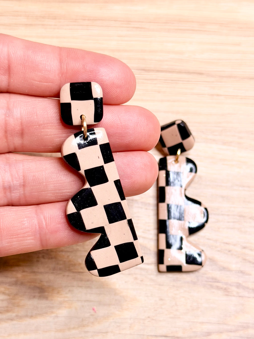 Sloane Checkered Dangles