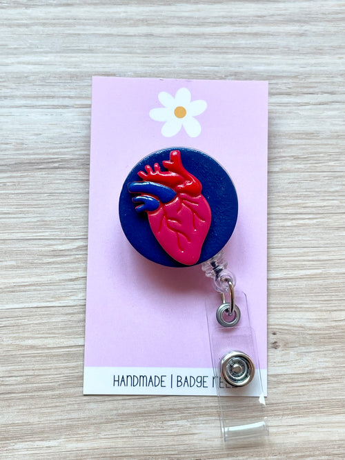 Anatomical Heart Badge Reel