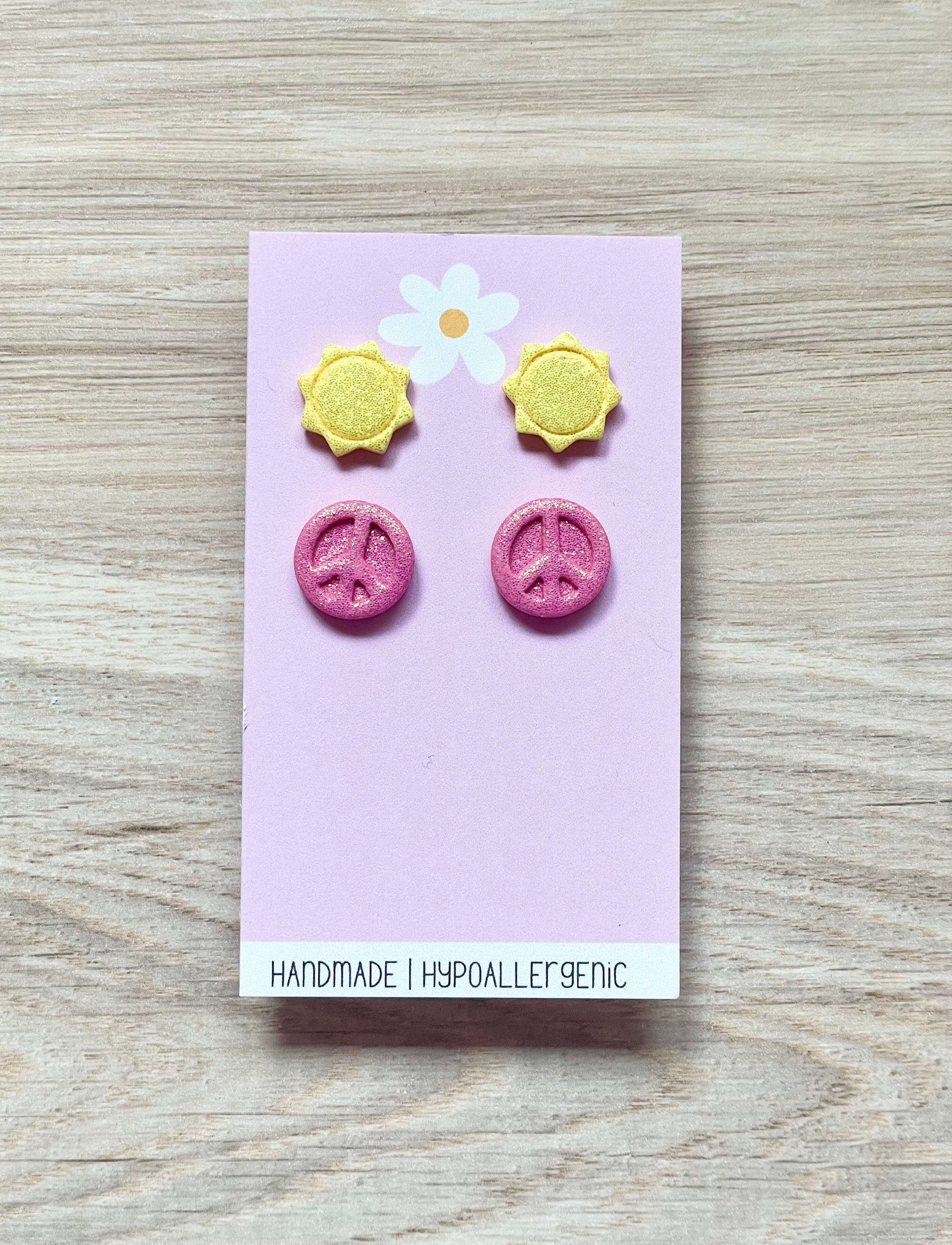 Peace, Love & Sunshine Stud Pack