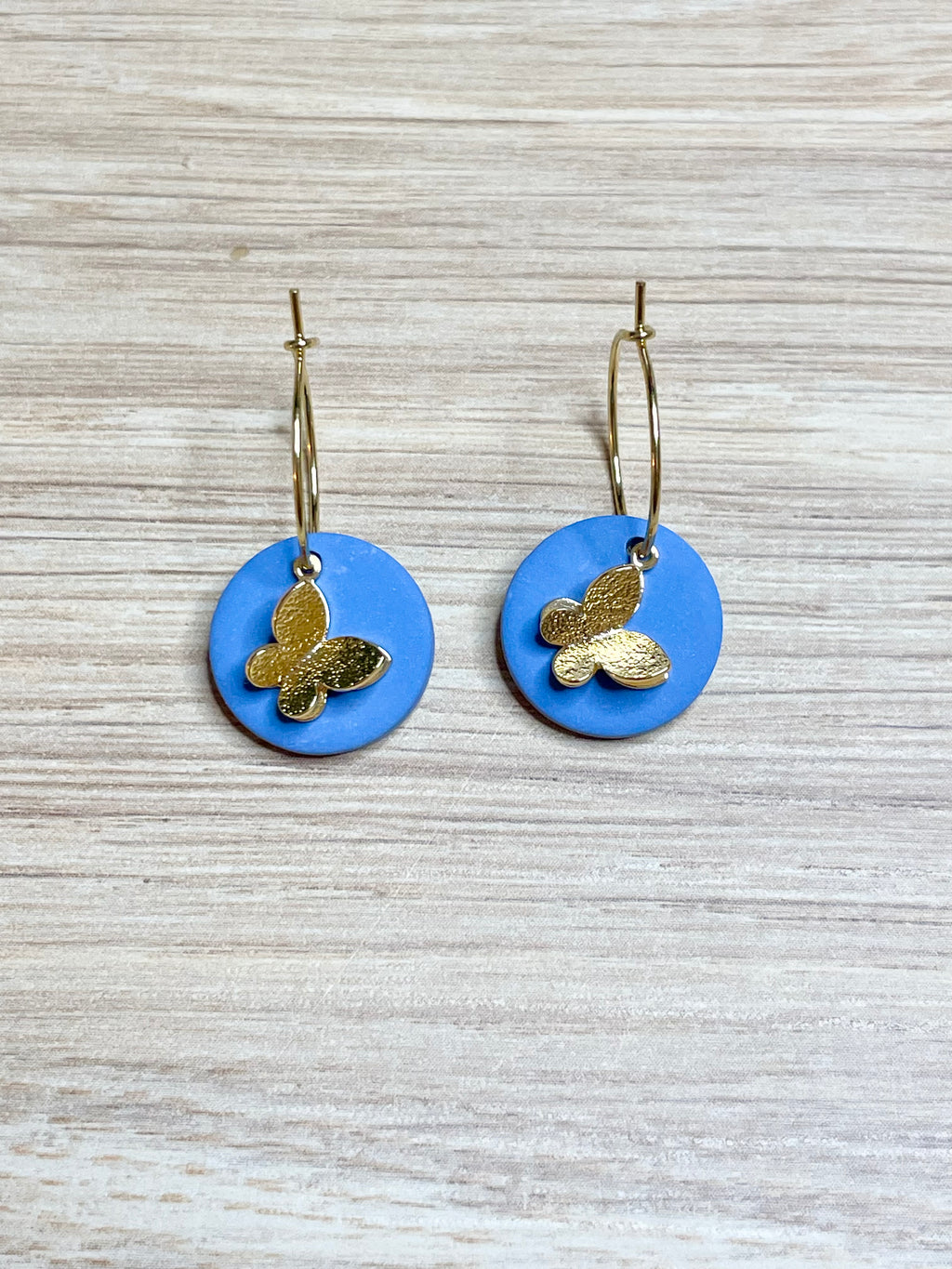 Butterfly Sky Hoops