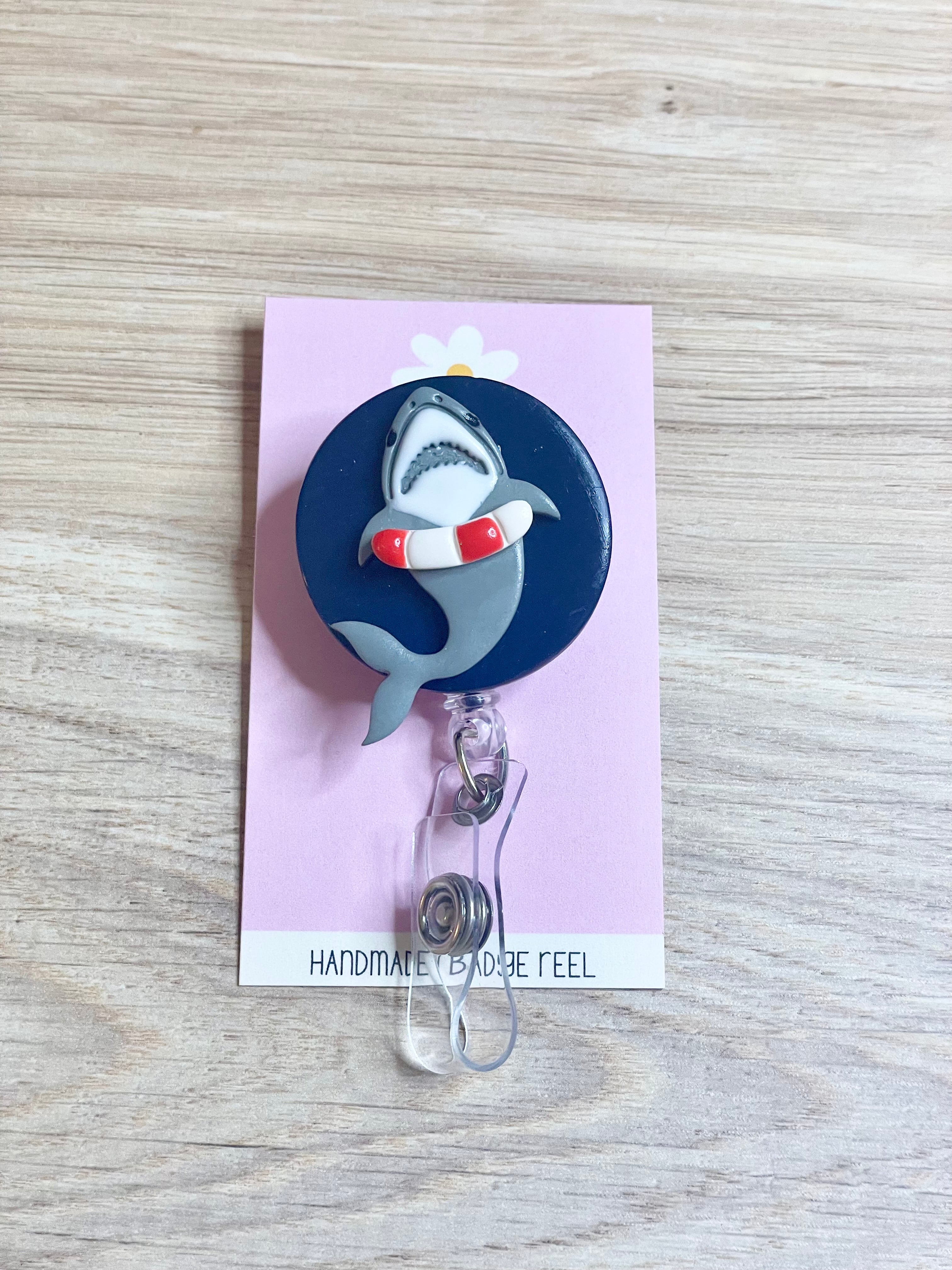 Shark Buoy Badge Reel