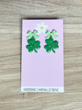 Bow Shamrocks Dangles